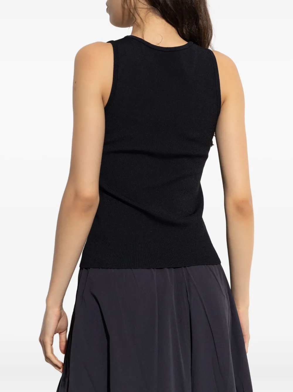 Balenciaga Nano BB tank top Zwart