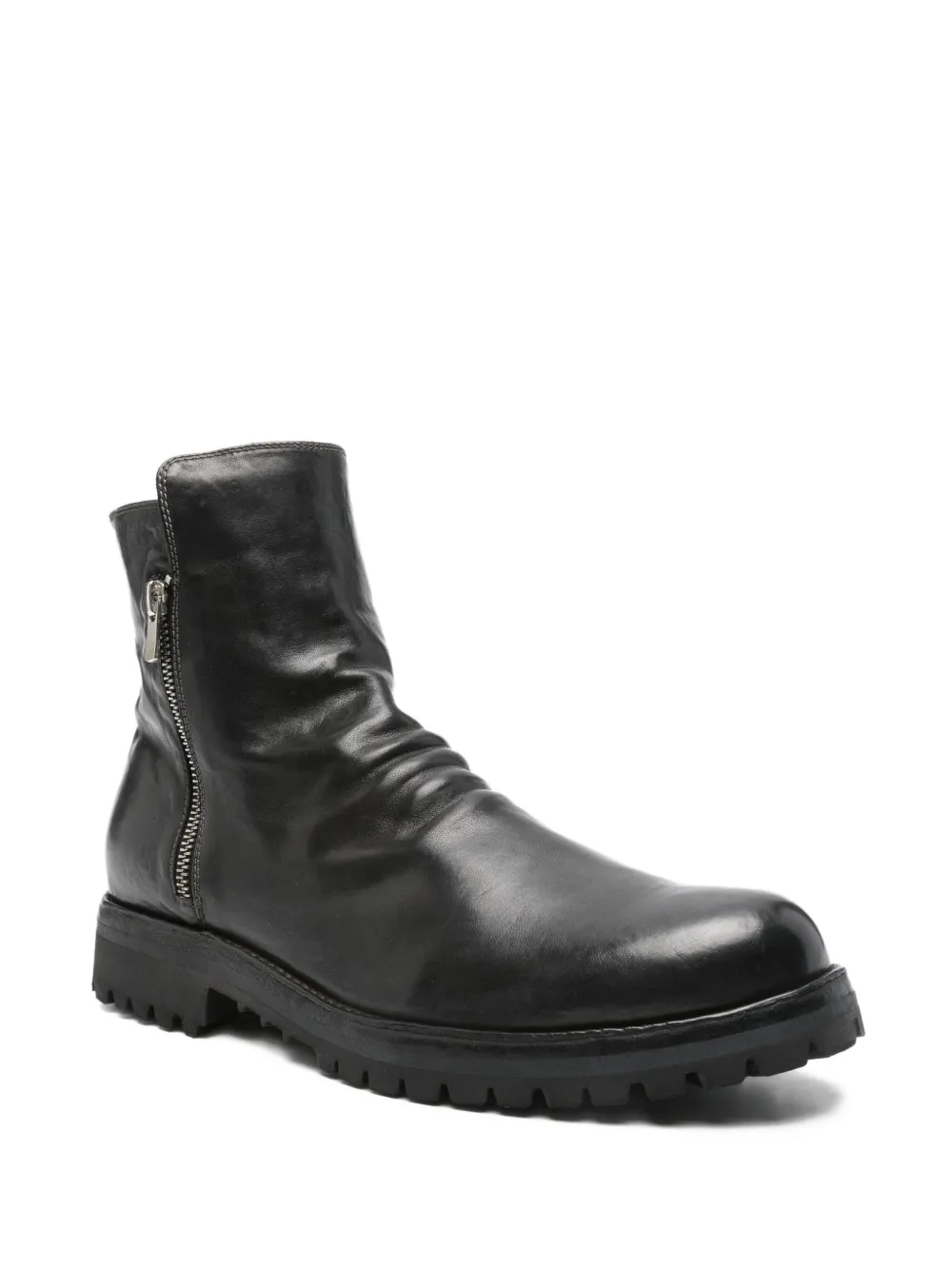 Officine Creative Ikonic 004 side-zip calf-leather boots | Biker Boots | Image 2