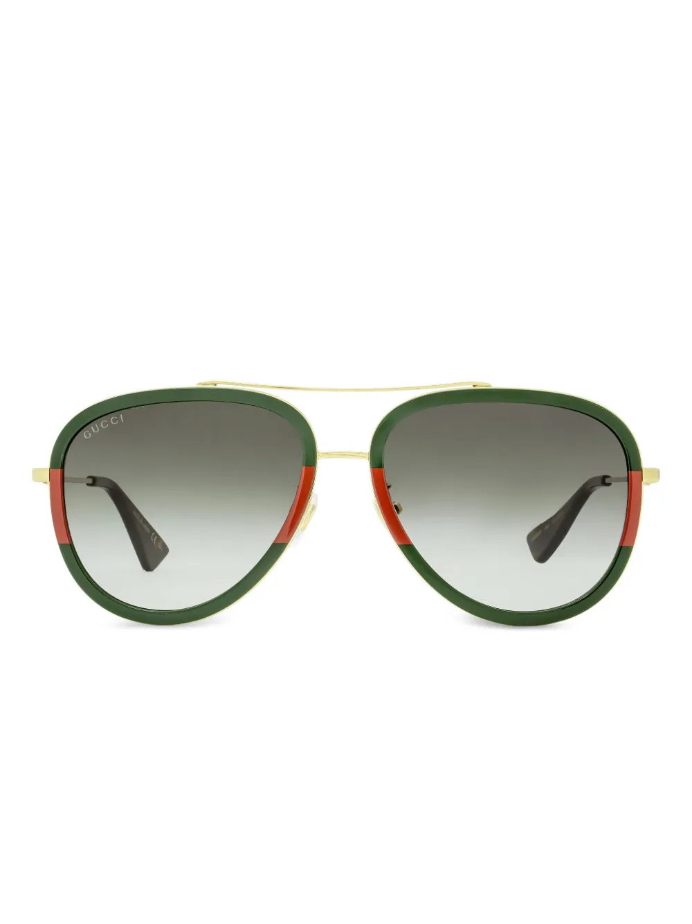 Gucci Gg0062s Sunglasses In Green