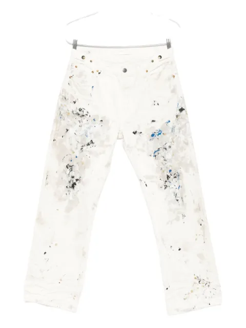 Mastercraft Union jeans con motivo de salpicaduras de pintura