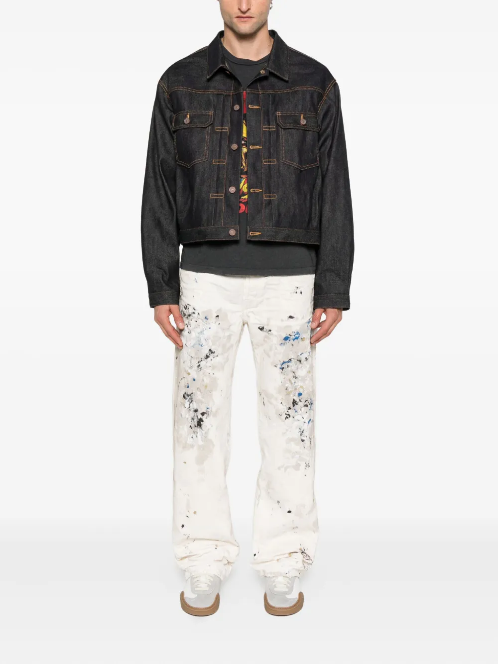 Mastercraft Union paint-splatter jeans | Regular & Straight-Leg Jeans | Image 2
