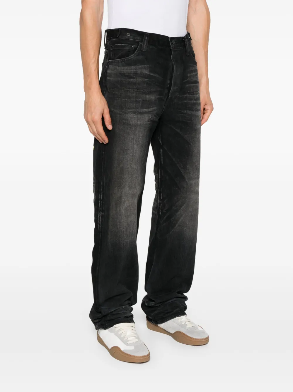 Mastercraft Union Jeans con effetto schiarito | Denim | Image 3