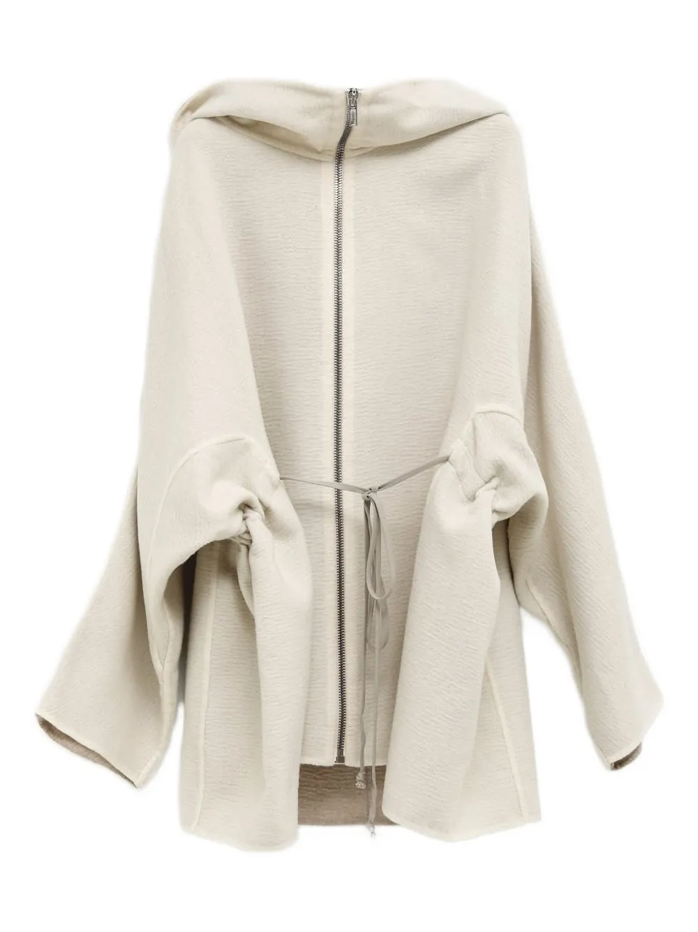 Rick Owens hooded drawstring jacket | Neutrals | Image 1