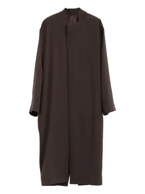 Rick Owens long-sleeve centre-vent coat