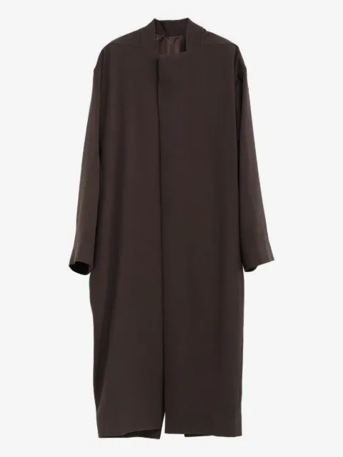 Rick Owens long-sleeve centre-vent coat