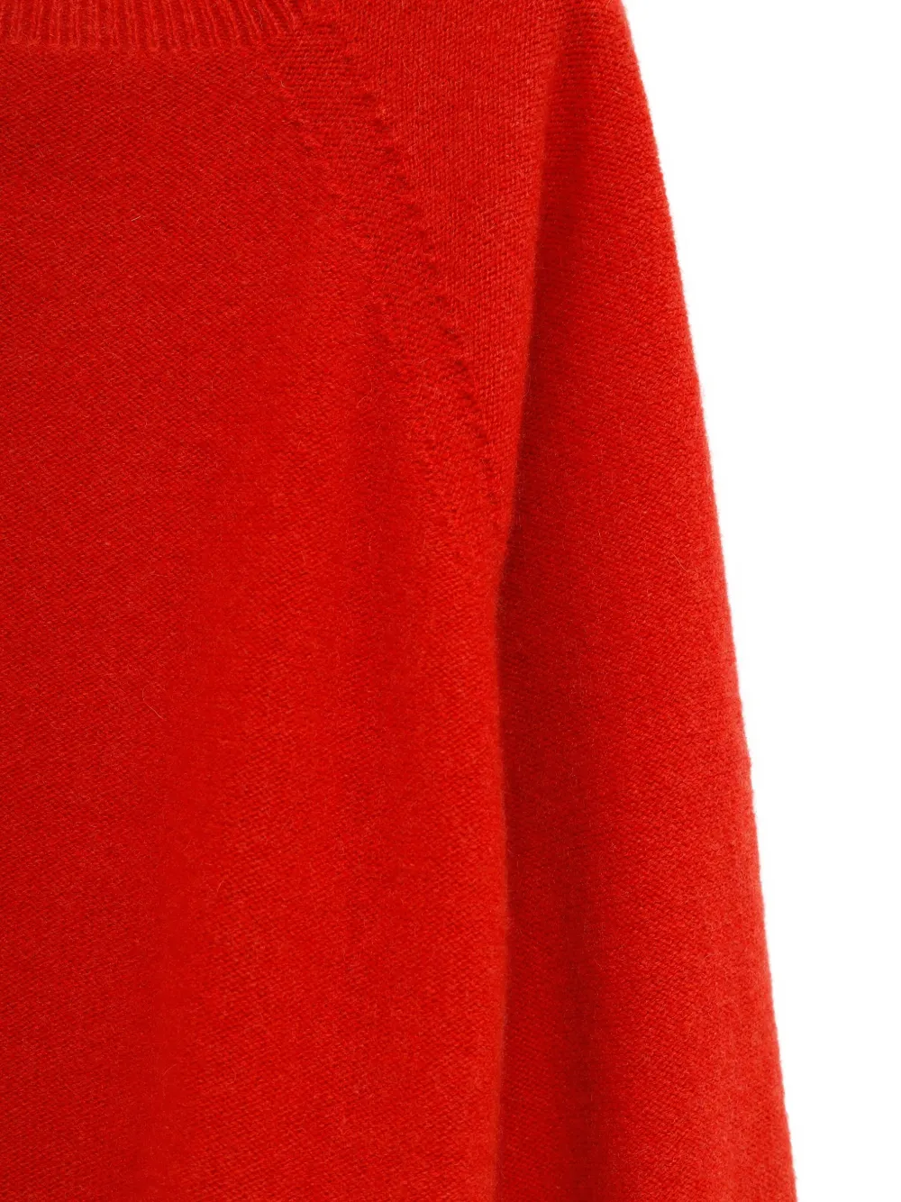 Baserange Soar Purl raglan-sleeve jumper Rood