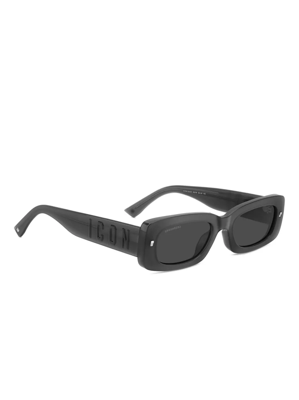 DSQUARED2 rectangle sunglasses Zwart