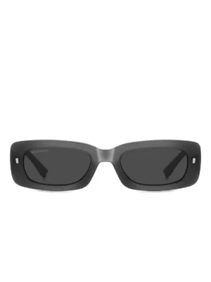 【美品】 DSQUARED2 サングラス チタンフレーム e2 Dsquared2 D2 0012/S BLACK/GREY SHADED 52/20/150 men
