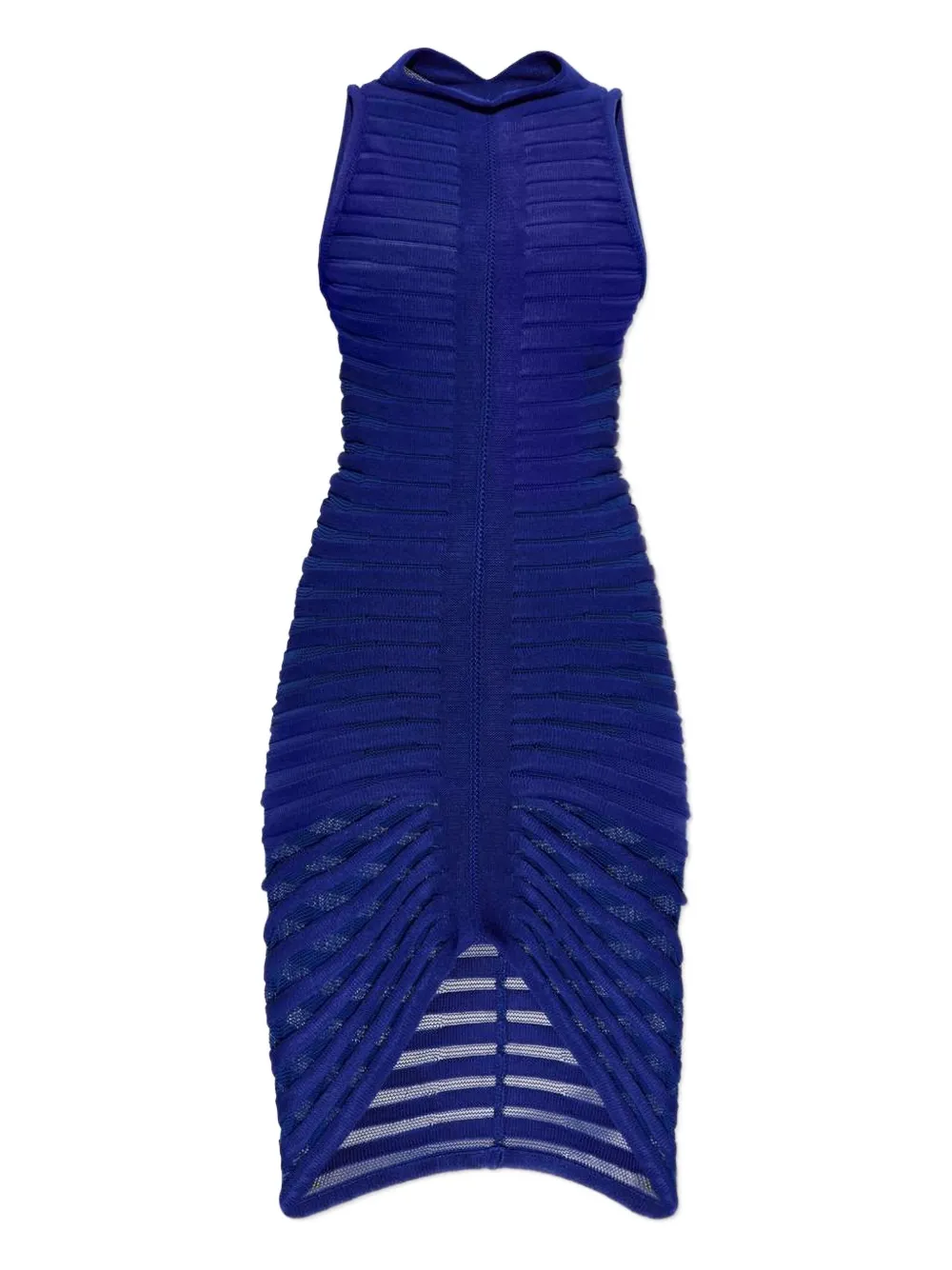 Alaïa ribbed sleeveless dress | Blue | Image 1