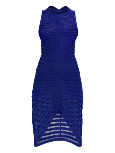 Alaïa ribbed sleeveless dress