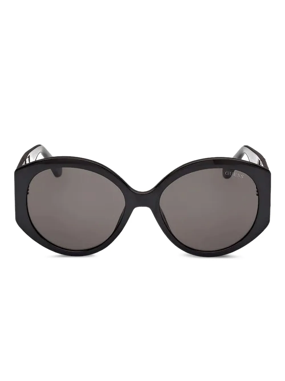 GUESS USA round-frame sunglasses - ブラック GUESS USA round-frame sunglasses - ブラック