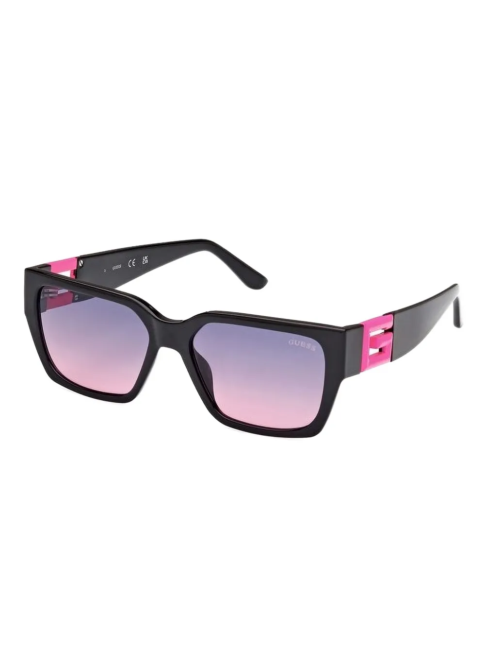 GUESS EYEWEAR square-frame sunglasses Zwart