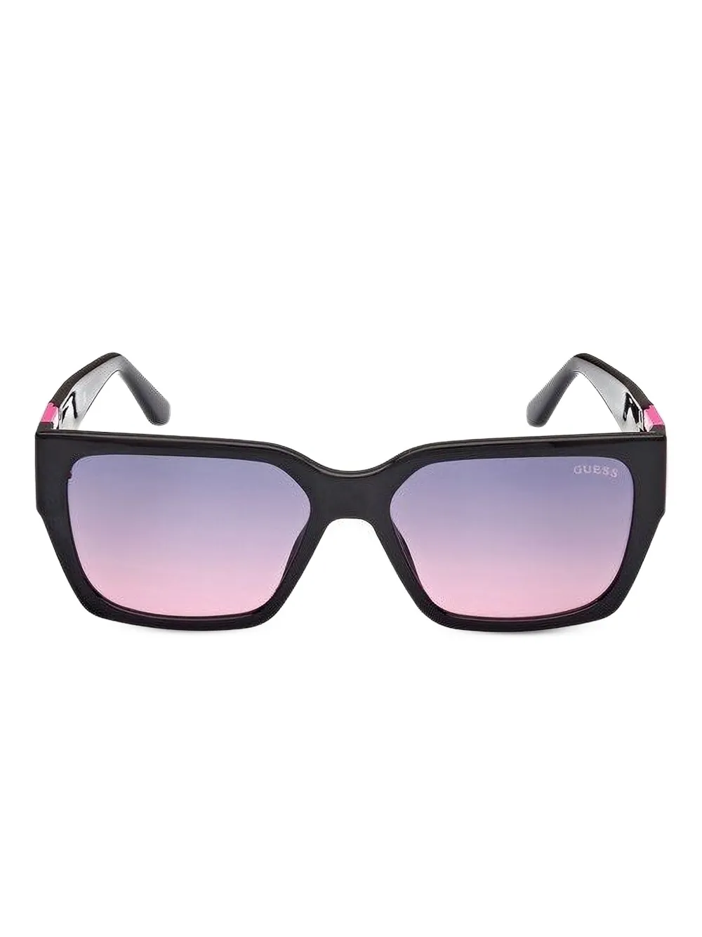GUESS EYEWEAR square-frame sunglasses - ブラック GUESS EYEWEAR square-frame sunglasses - ブラック