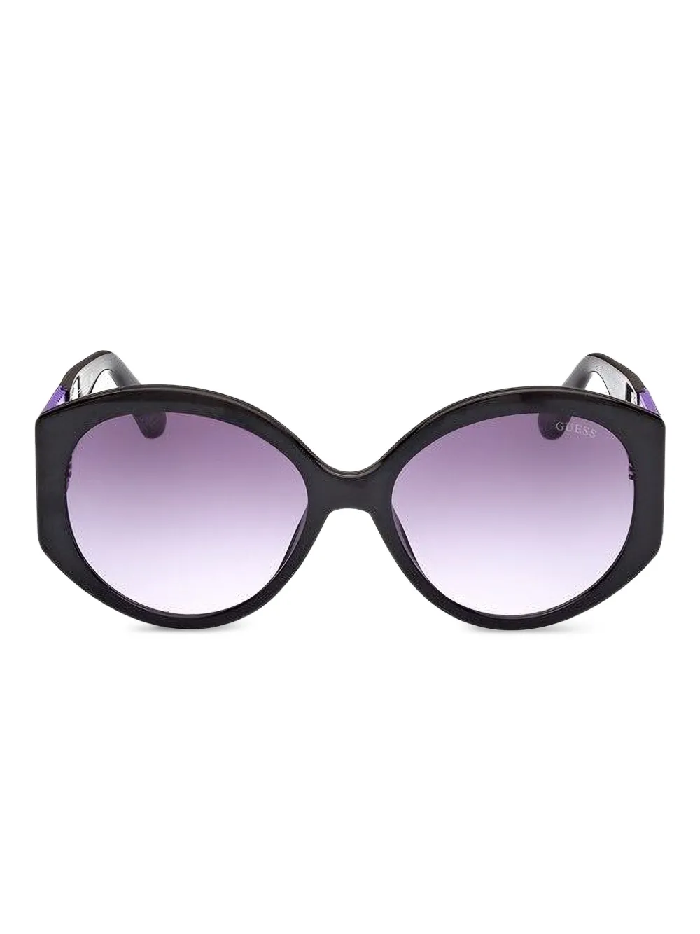 GUESS USA round-frame sunglasses - パープル GUESS USA round-frame sunglasses - パープル