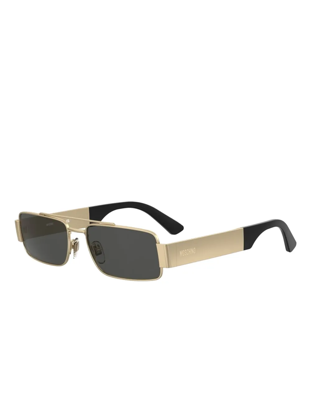 Moschino rectangle-frame sunglasses Goud