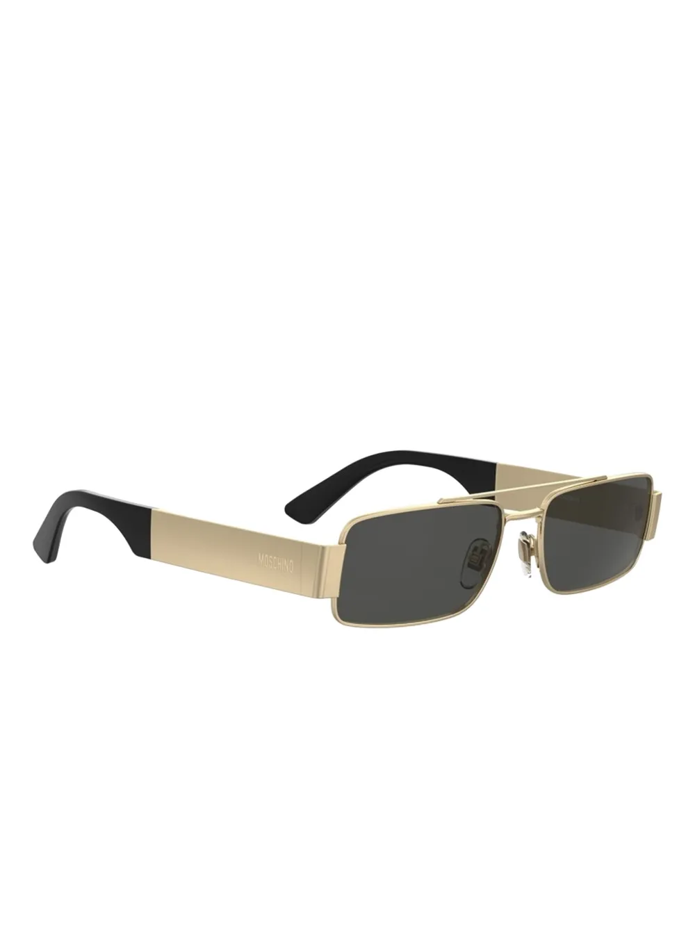 Moschino rectangle-frame sunglasses Goud