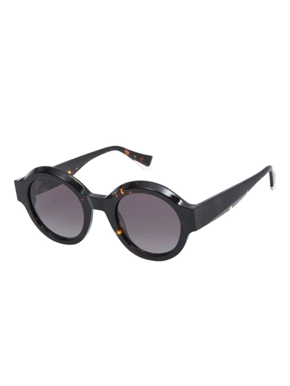 GIGI STUDIOS Stella round-frame sunglasses Bruin