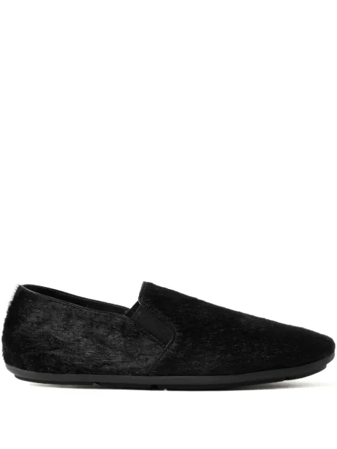 The Row leather loafers