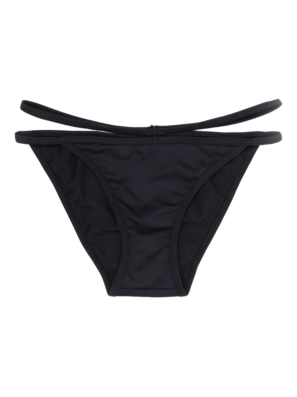 Baserange double-strap bikini bottom - ブラック Baserange double-strap bikini bottom - ブラック
