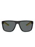 SCUDERIA FERRARI square-frame sunglasses - Black
