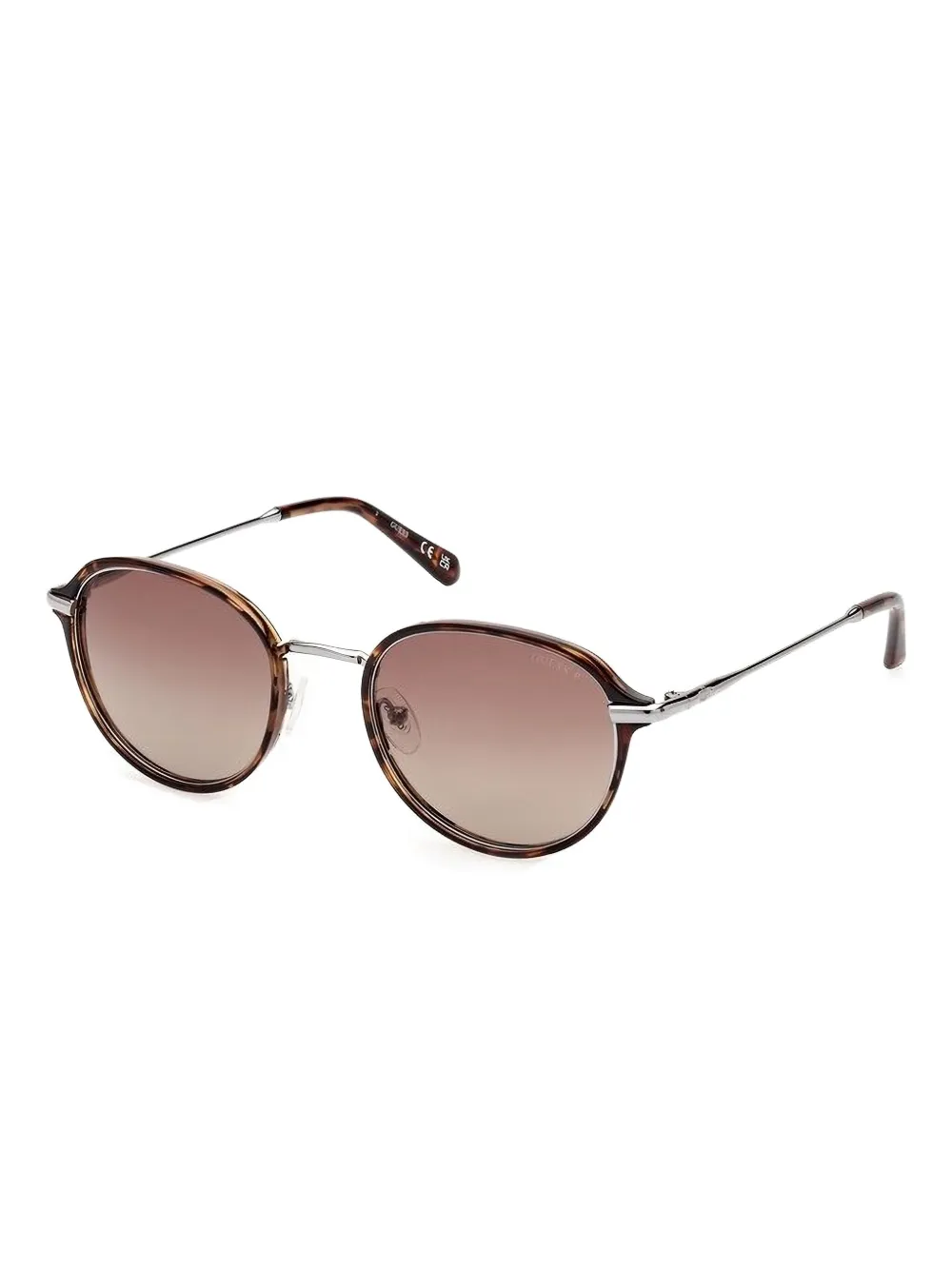 GUESS EYEWEAR tortoiseshell round-frame sunglasses Bruin