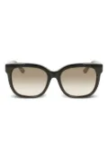 Lacoste square-frame sunglasses - Black