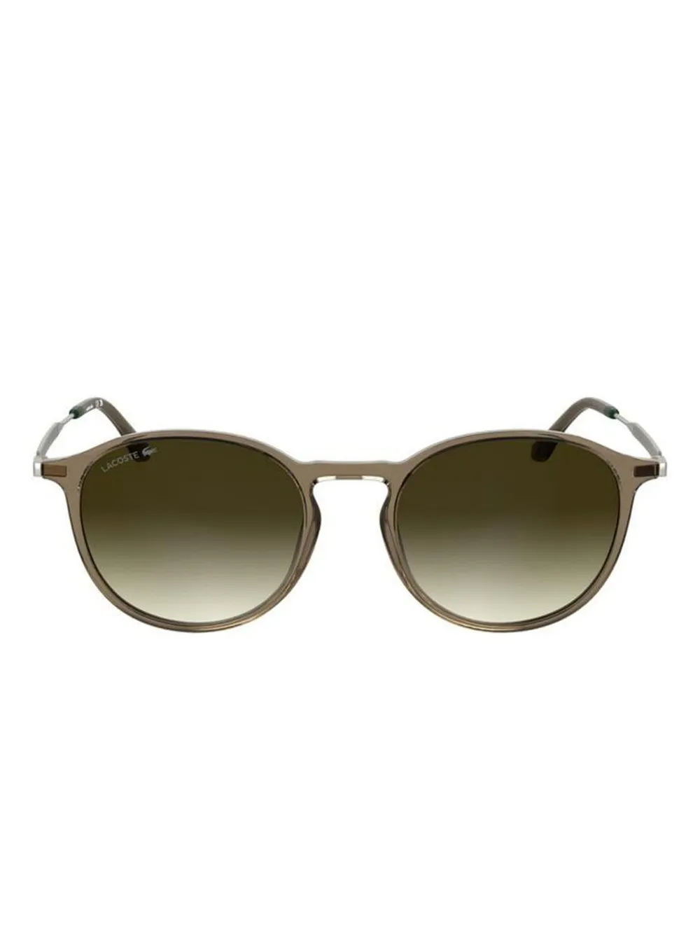 Lacoste round sunglasses - ブラウン Lacoste round sunglasses - ブラウン