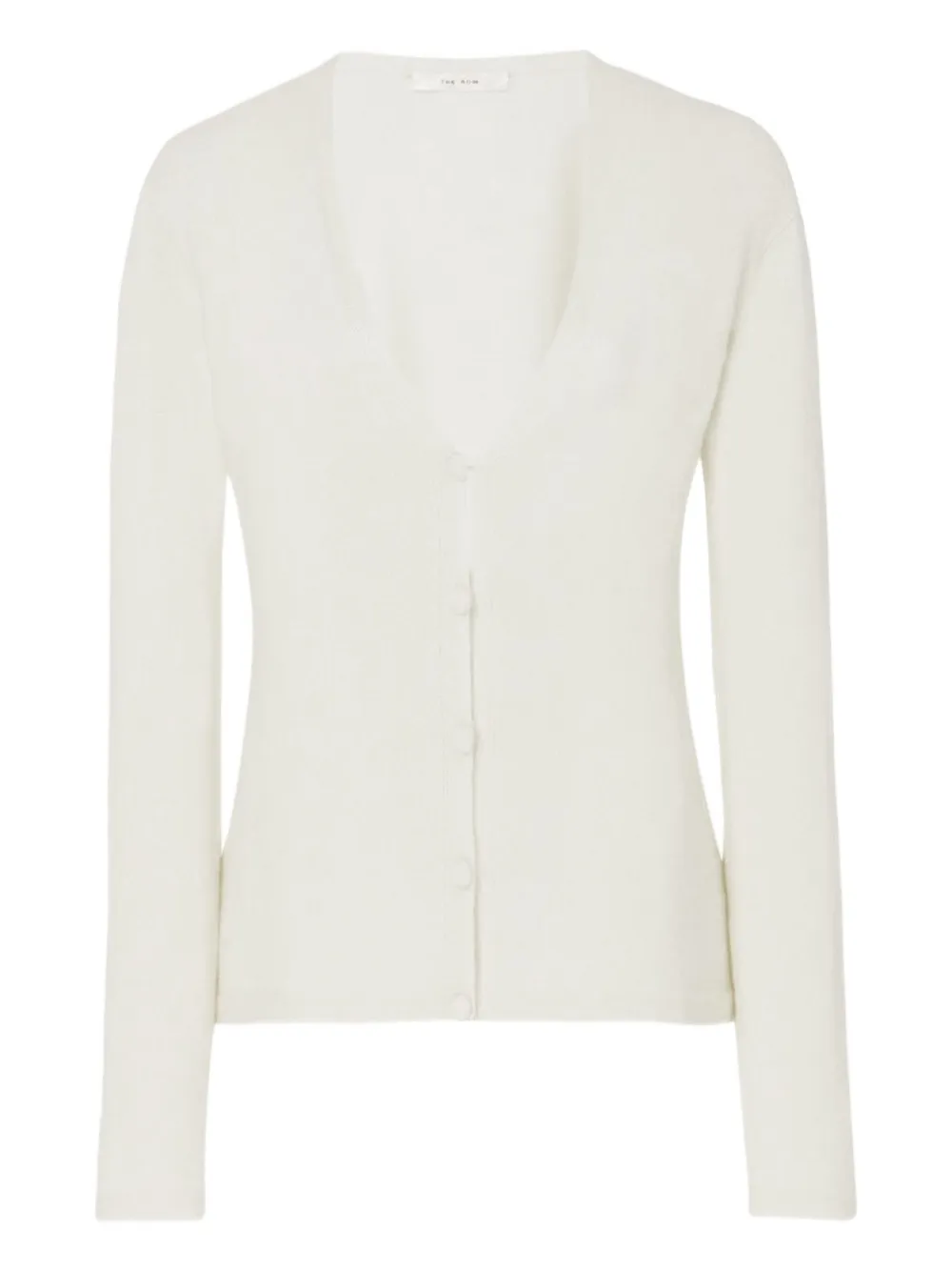 The Row v-neck cashmere cardigan | Green | Image 1