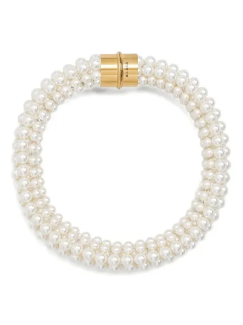 Alaïa faux-pearl necklace
