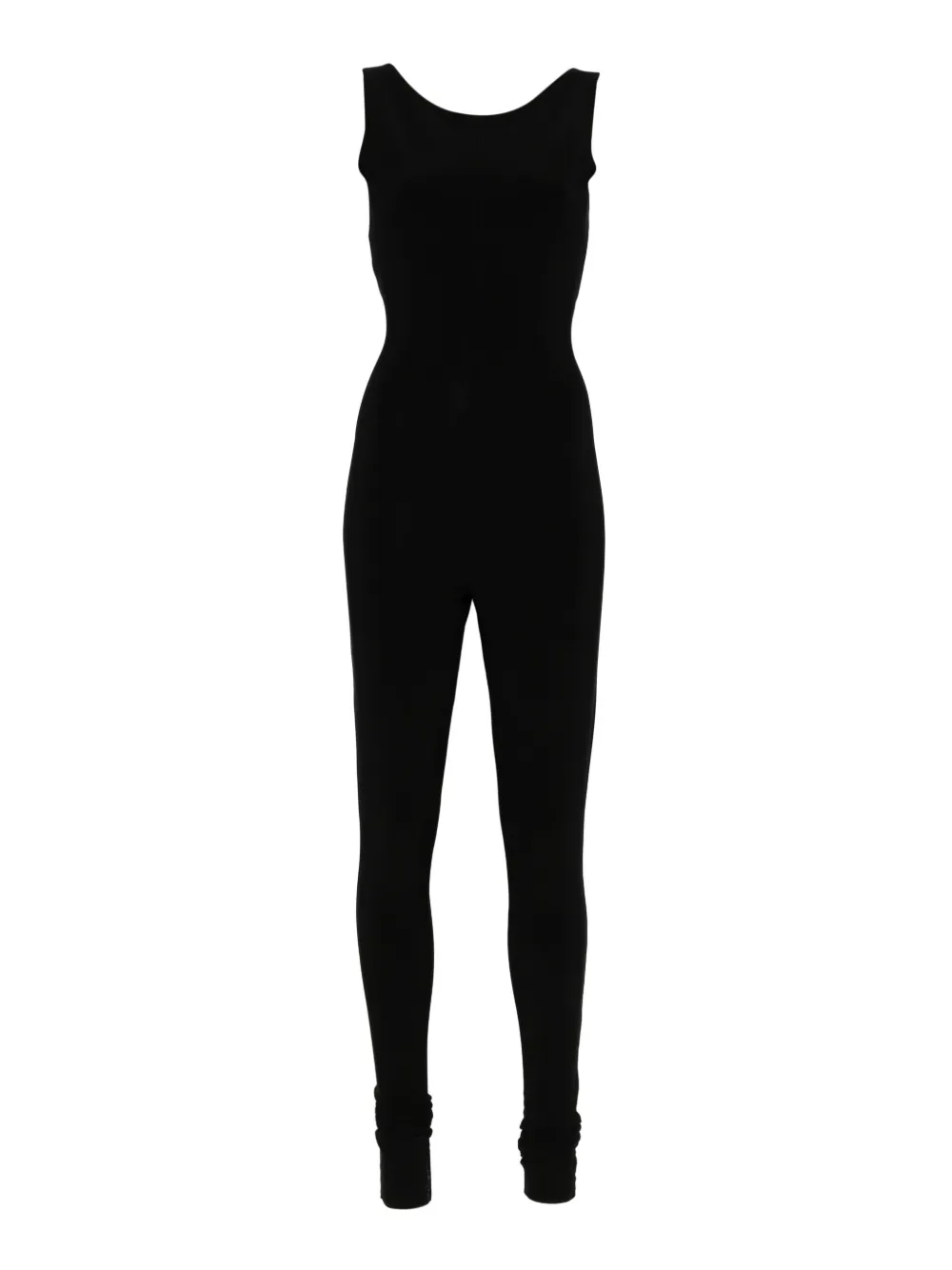 Norma Kamali sleeveless jumpsuit | Black | Image 1