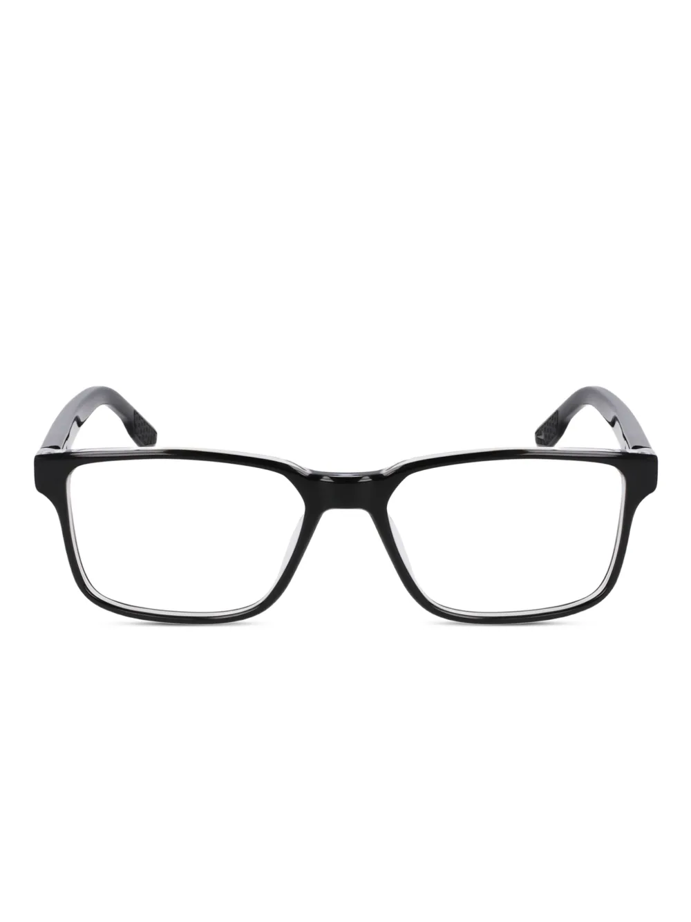 Nike rectangle-frame glasses | Black | Image 1