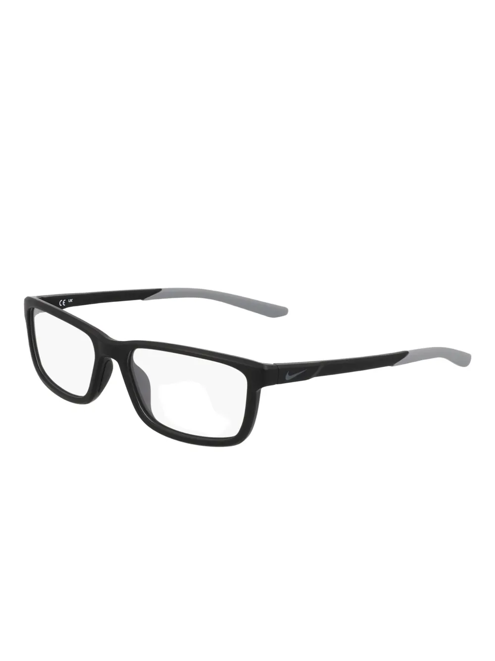 Nike Bril met rechthoekig montuur Zwart