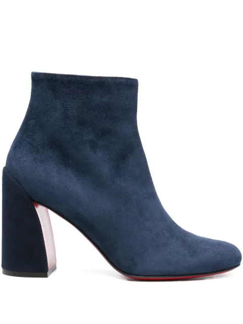 Christian Louboutin 100mm Turela block-heel suede boots