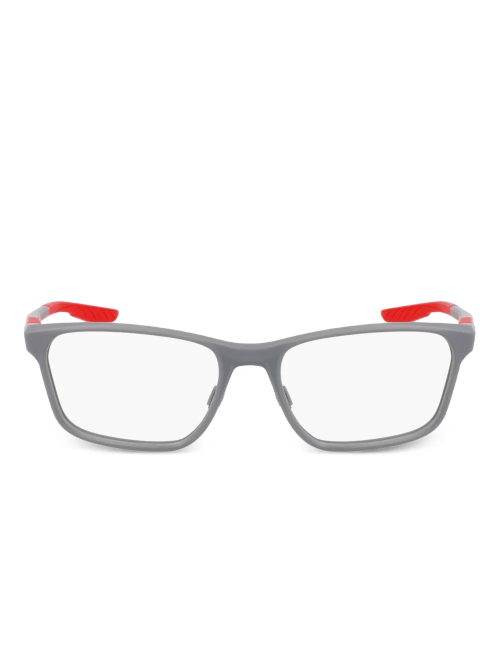Nike rectangle-frame glasses | Grey | Image 1