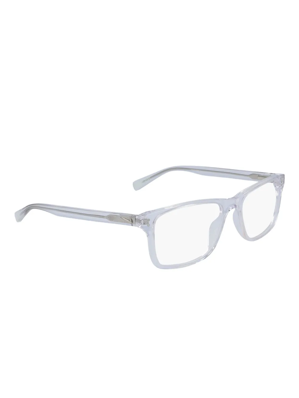 Nike Bril met rechthoekig montuur Wit
