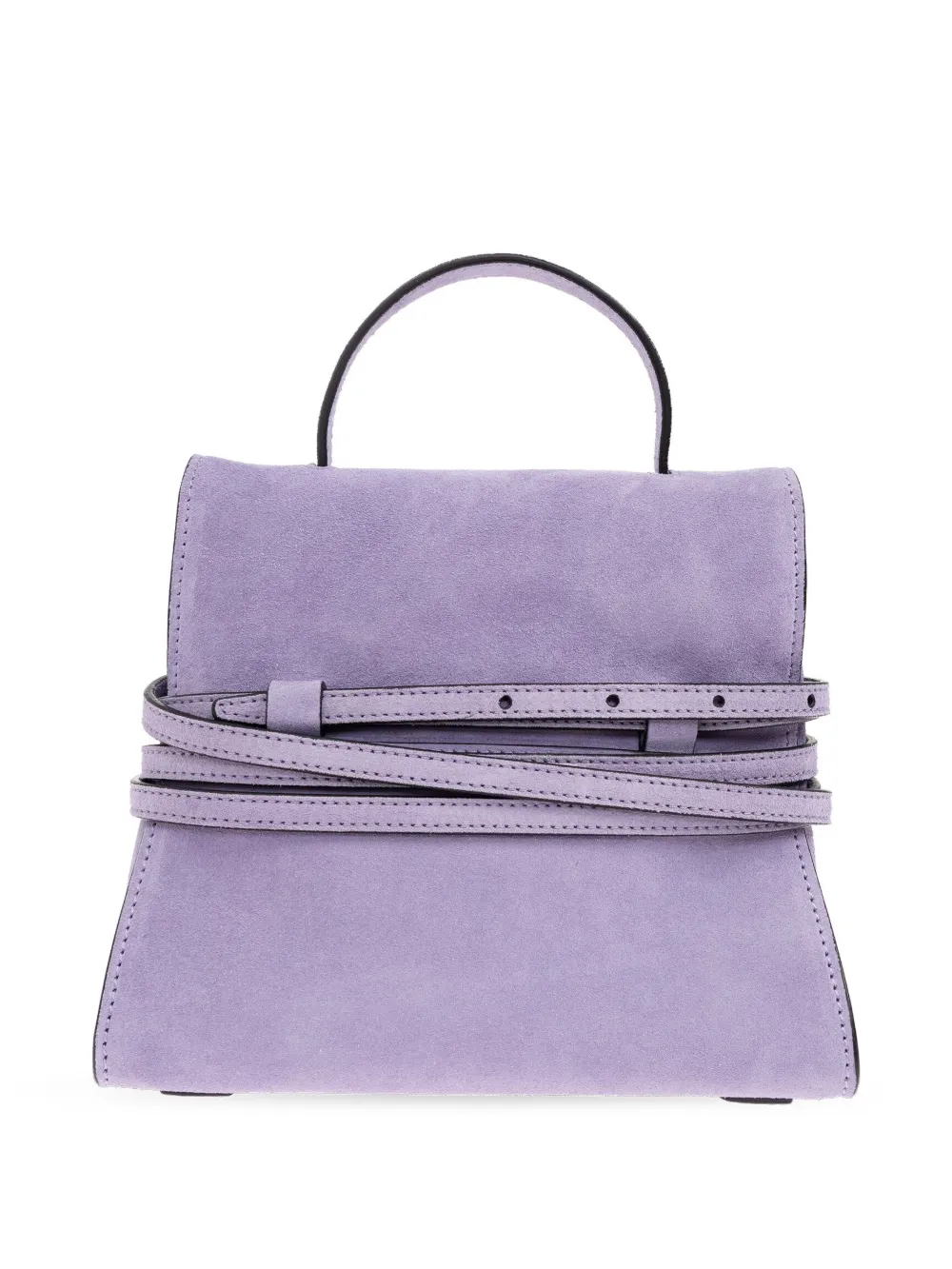 Moschino Suède shopper Paars