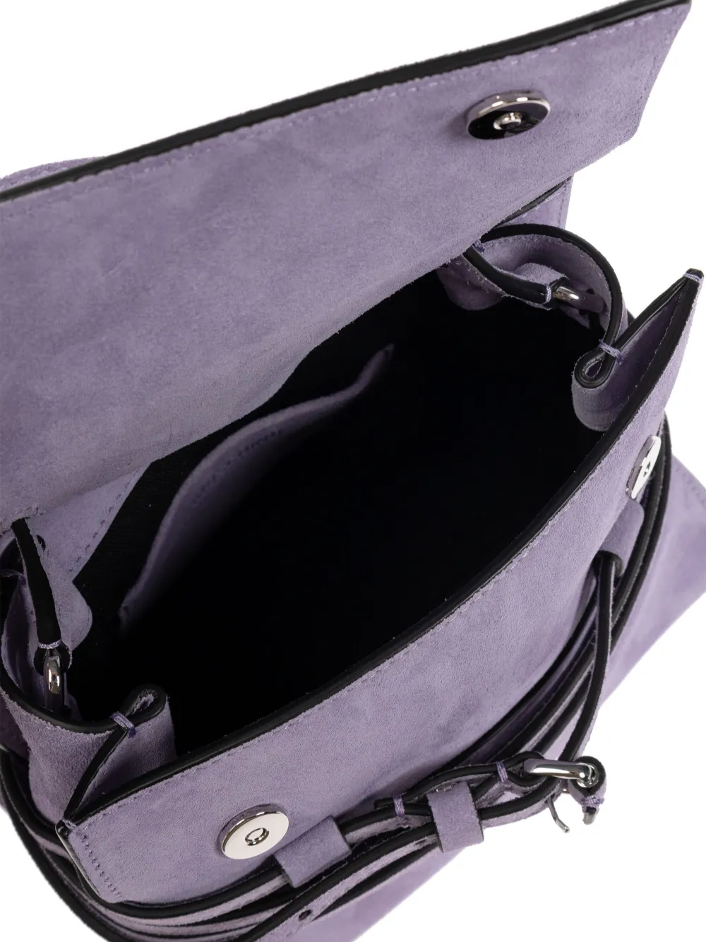 Moschino Suède shopper Paars