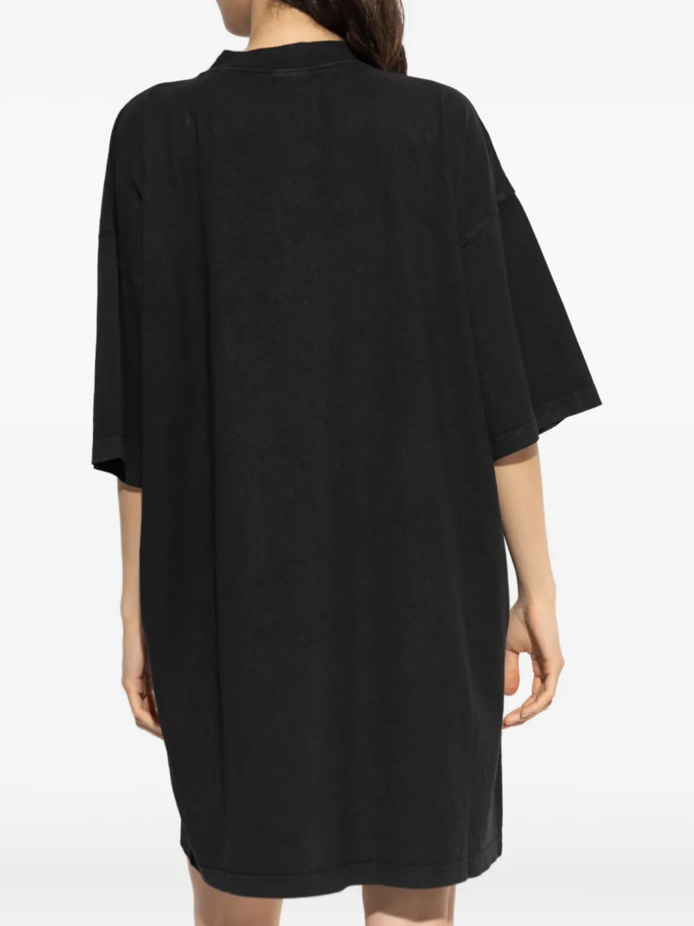 Balenciaga T-shirtjurk met print Zwart