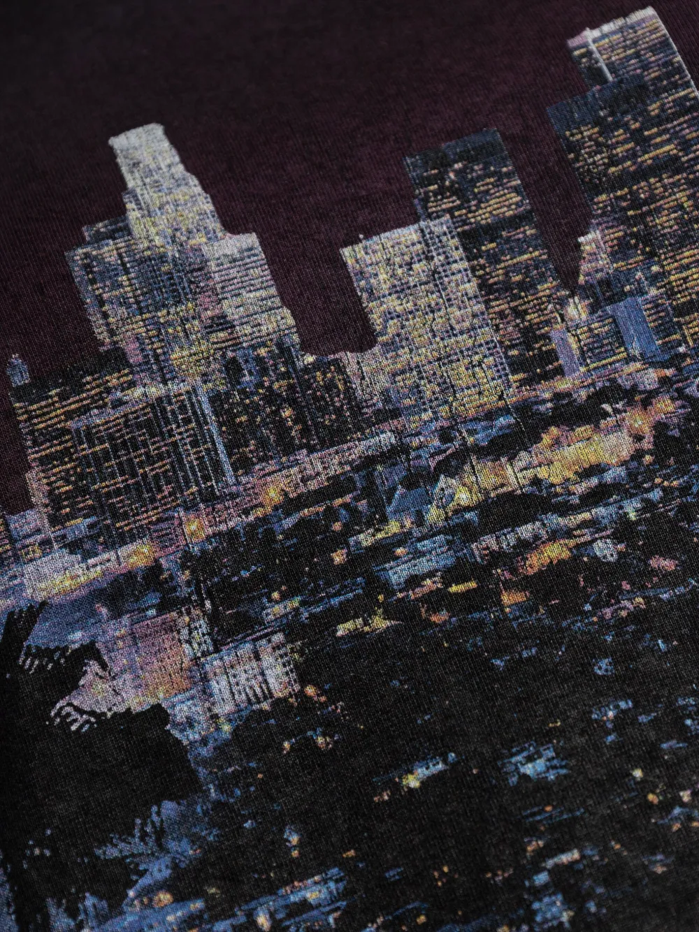 Balenciaga T-shirtjurk met print Zwart