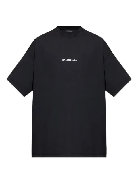 Balenciaga Uniform Merch logo-embroidered t-shirt