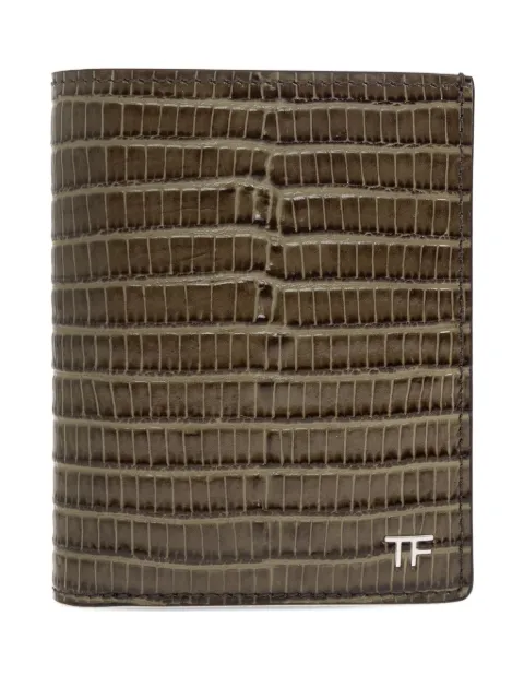 TOM FORD embossed leather wallet