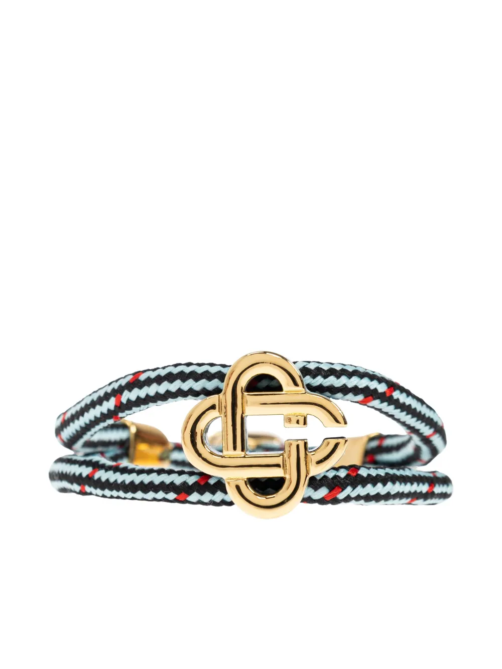 logo-plaque bracelet