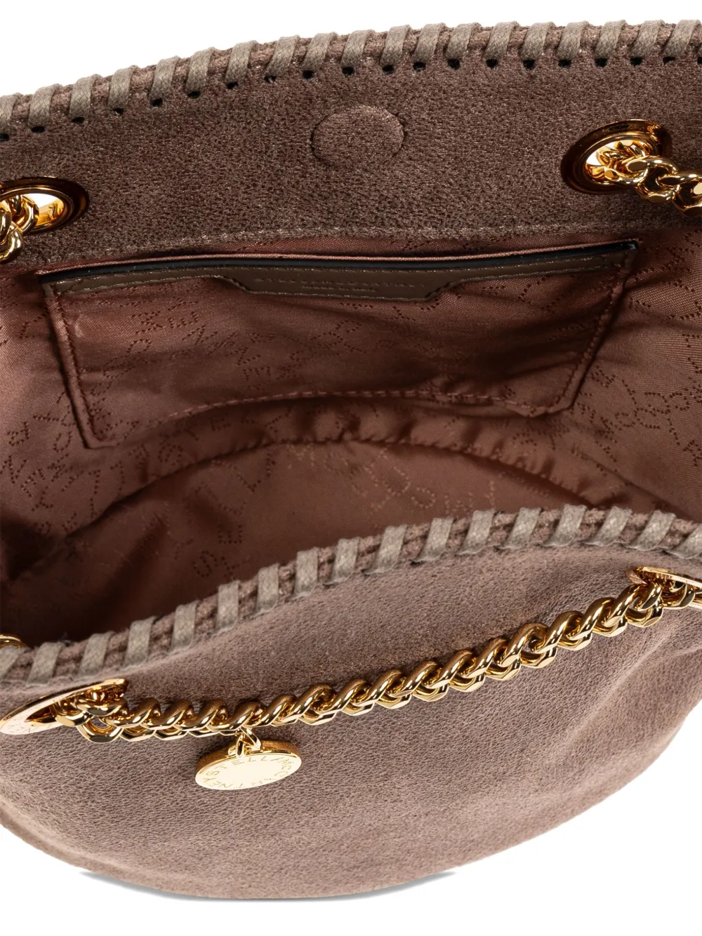 Stella McCartney Falabella bucket-tas Beige