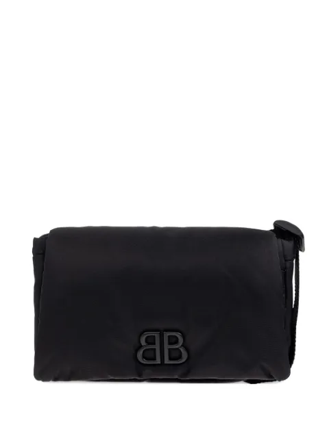Balenciaga logo shoulder bag