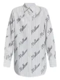 Stella McCartney sequin-embellished striped shirt - 9215