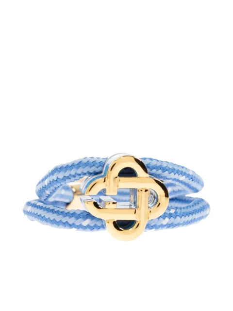 Casablanca knotted rope bracelet
