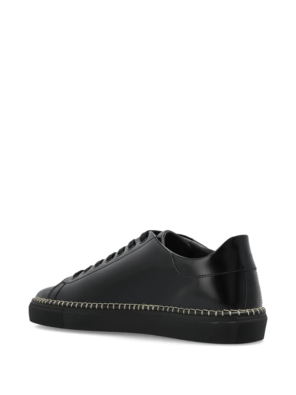 Moschino logo-embossed trainers Black