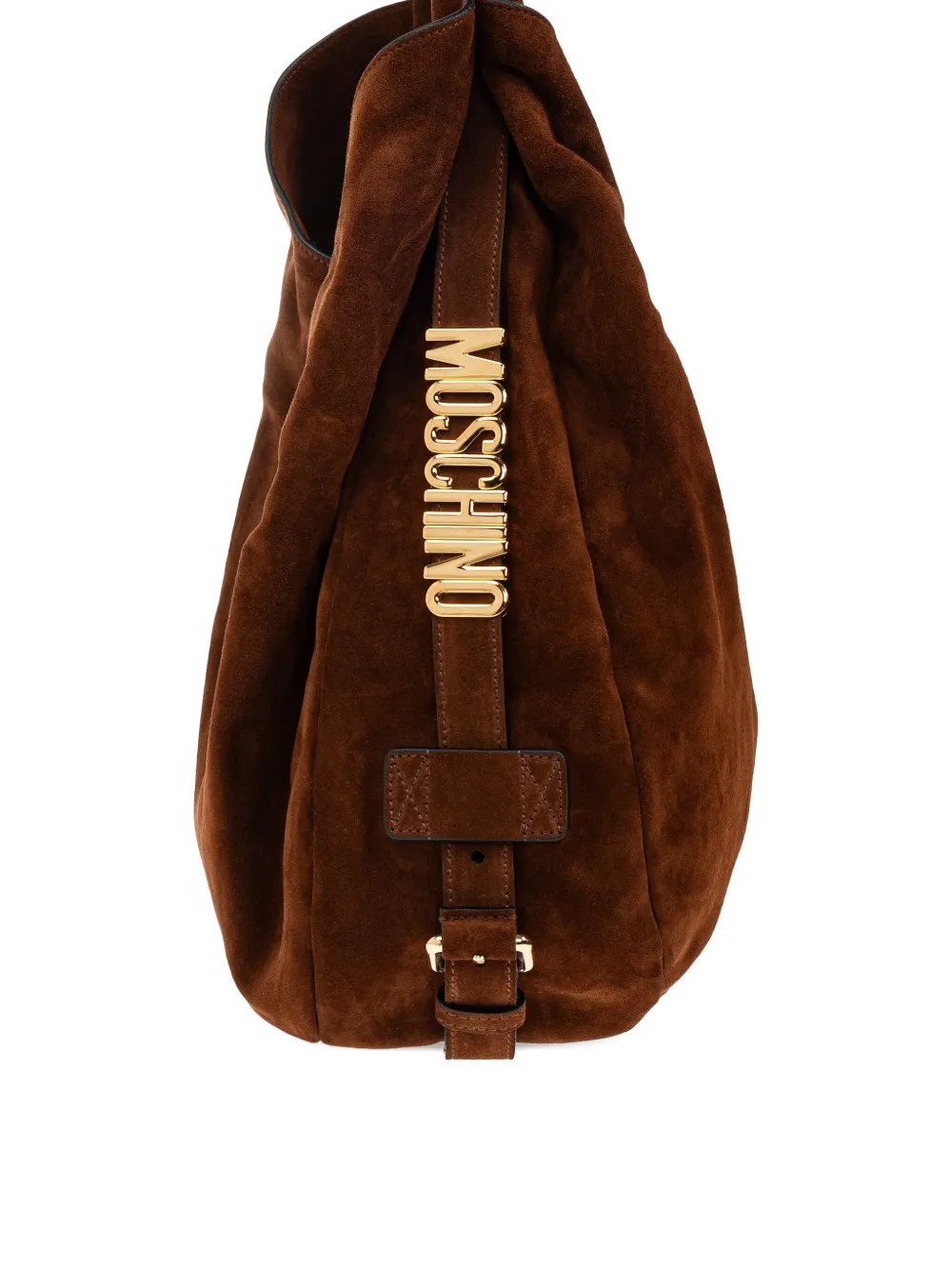 Moschino Suède shopper Bruin