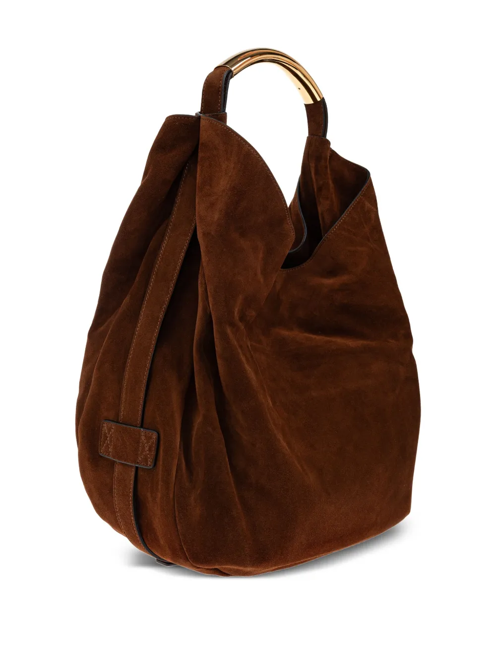 Moschino Suède shopper - Bruin