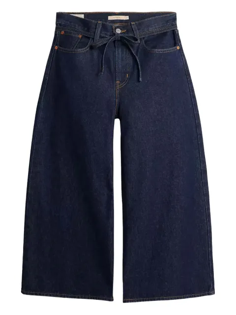 Levi's tie-waist cropped jeans